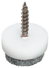 650.20.724 Csúsztató szeg műanyag/filc 24 mm