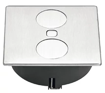 820.52.720 Konnektor motoros 2x230V szögletes inox