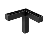 Forest MŰANYAG DESIGN LÁB ART779/R H=120mm FEKETE - 10014106390