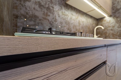 TULIP Rápattintható fogantyú profil-Juvio II 2900mm matt fekete