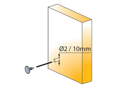 BÚTORPÁNT TITUS 915.7109.050.00 PUSH OPEN BEÜTHETŐ RÖGZÍTŐ LEMEZ KRÓM