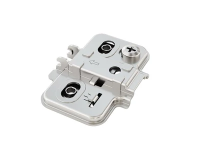 PÁNTALÁTÉT FDS C82 KLIPPES EXCENTERES, 0 mm CSAVARRAL NIKKEL