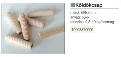 FATIPLI BÜKK DARABOLT 8x35mm 10KG