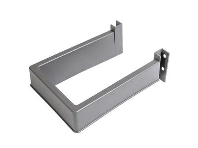 FIÓKKÁVA SZIFONHOZ SZÖGLETES 18mm ANTRACIT