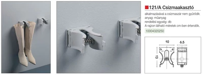 Forest CIPŐTARTÓ 121/A CSIZMAAKASZTÓ . SZÜRKE - 10004320250