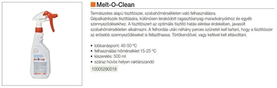 Forest TISZTÍTÓSZER MELT-O-CLEAN 500ml ÁTTETSZŐ - 10005290018
