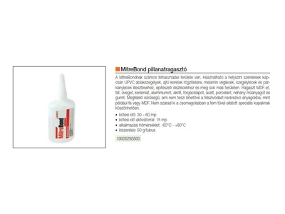 PILLANATRAGASZTÓ MITREBOND 50gr ÁTTETSZŐ