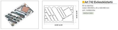 Forest EVŐESZKÖZTARTÓ ART 742