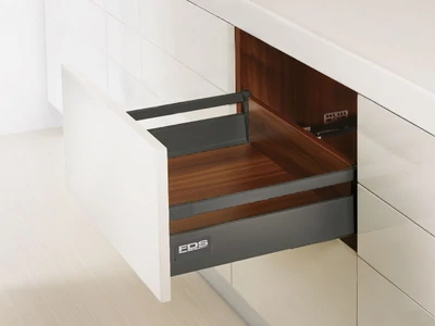 FDS DUPLAFALÚ FÉM FIÓKOLDAL FDS-CLASSIC PO B PUSH OPEN  550mm H146 40kg ANTRACIT