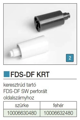 FIÓKRENDEZŐ FDS-DF KRT KERESZTRÚD TARTÓ . SZÜRKE