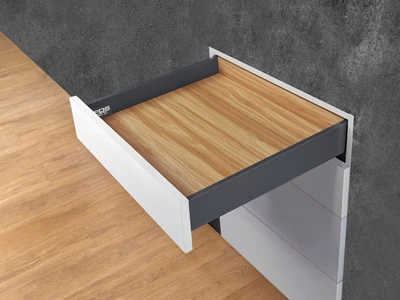 FDS DUPLAFALÚ FÉM FIÓKOLDAL FDS-PRO 18 PO A PUSH OPEN 300mm H88 35kg ANTRACIT