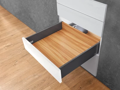 FDS DUPLAFALÚ FÉM FIÓKOLDAL FDS-PRO 18 PO B PUSH OPEN 350mm H126 35kg ANTRACIT