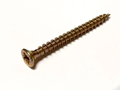 FACSAVAR REISSER 3,5x40mm ACÉL, SÁRGÍTOTT, TÖVIGMENETES 1000db/doboz