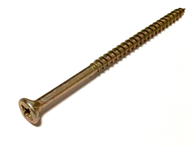 FACSAVAR REISSER 4,5x80mm ACÉL, SÁRGÍTOTT, RÉSZMENETES 200db/doboz
