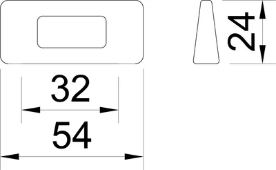 BÚTORFOGANTYÚ 2394-54 ZN21 NIKKEL