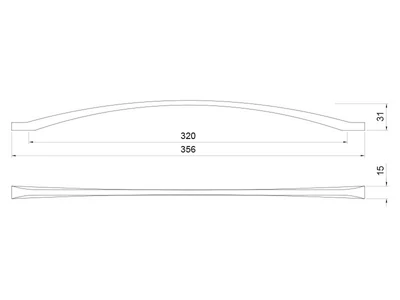 BÚTORFOGANTYÚ A030-320 FEKETE