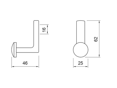 FOGAS E1037 FEKETE