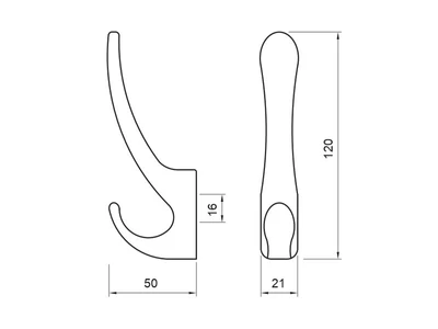 FOGAS E1042 FEKETE