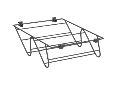 GARDRÓB SZERELVÉNY HOME BOX FÉM CIPŐKOSÁR 600MM-ES, 438x146x383MM, ACÉLSZÜRKE