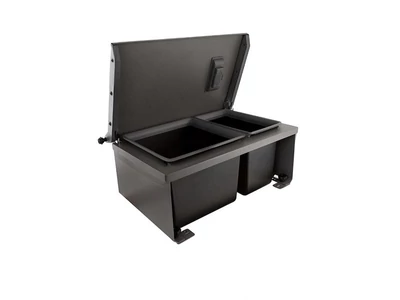 HULLADÉKGYŰJTŐ MVB060AGM (16,5+10L) SZELEKTÍV 600mm-es SZEKRÉNYHEZ ANTRACIT