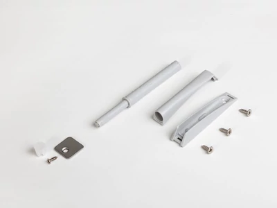 SZERELVÉNYEK HOME BOX PUSH OPEN CSAPPANTYÚ MÁGNESES+KÜLSŐ ADAPTER+CSAVAROK SZÜRKE