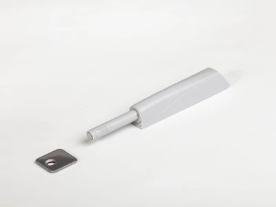 SZERELVÉNYEK HOME BOX PUSH OPEN CSAPPANTYÚ MÁGNESES+KÜLSŐ ADAPTER+CSAVAROK SZÜRKE