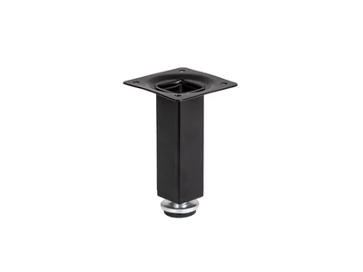 FÉM DESIGN LÁB 19175 25X25X100mm MATT FEKETE