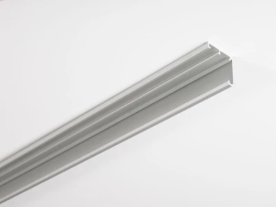 TOLÓAJTÓ BÚTORLAPHOZ 0200 UP SZIMPLA FELSŐ VEZETŐSÍN CSAVAROZHATÓ 3 fm EZÜST