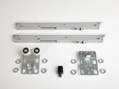 TOLÓAJTÓ BÚTORLAPHOZ 0200 UP SZETT EGYENES FELSŐ GÖRGŐKKEL 40 kg SZÜRKE