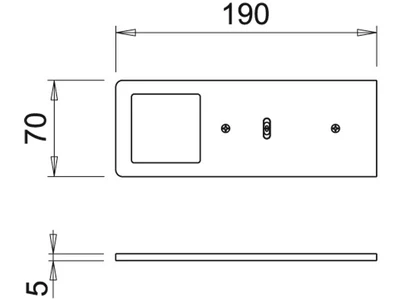 LED  VILÁGÍTÁS POLAR SE SDM 5W NW ALUMÍNIUM
