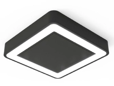 LED VILÁGÍTÁS HIPSO SP 3.8W/24V KÜLSŐ FÉNYERŐ-ÉS SZÍNHŐMÉRSÉKLET VEZÉRLÉS 76x76mm FEKETE