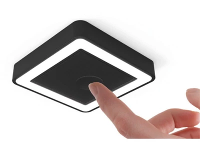 LED VILÁGÍTÁS HIPSO SP TDM 3.8W/24V BEÉPÍTETT FÉNYERŐ-ÉS SZÍNHŐMÉRSÉKLET VEZÉRLÉS 76x76mm FEKETE