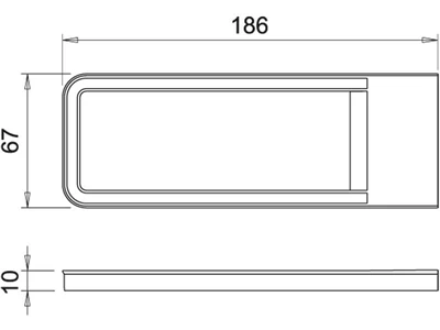 LED  VILÁGÍTÁS LINEO SLAVE 5W NW FEKETE