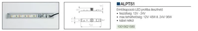 LED VILÁGÍTÁS ALPTS1 ÉRINTŐ KAPCSOLÓ PROFILBA
