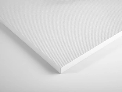 PET SZUPERMATT EVO+ 0036 OP 3D BORDÁZOTT MATT FEHÉR 2800x1220x19mm