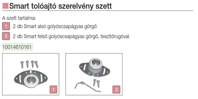Forest TOLÓAJTÓ BÚTORLAPHOZ SMART2 SZERELVÉNY TEHERBIRÁS: 50KG ALUMÍNIUM - 10014610161
