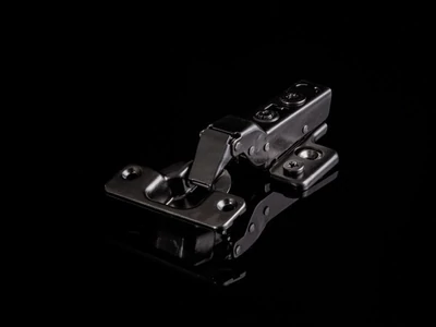 BÚTORPÁNT HOME BOX HB-203 BLACK CSILLAPÍTOTT FÉLIG RÁÜTŐDŐ PÁNT +EXC.ALÁTÉT+CSAVAR FEKETE NIKKEL