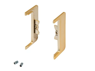 GOLA PROFILRENDSZER 81/G39.AT2GOT KÜLSŐ VÉGZÁRÓ DUPLA MATT ARANY