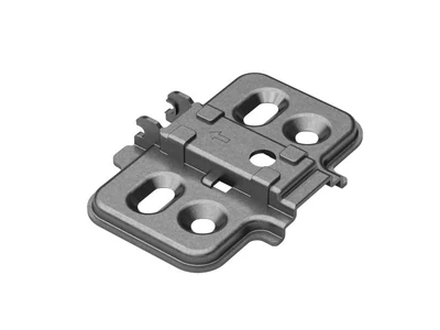 PÁNTALÁTÉT FDS C82 KLIPPES, 0 mm QUATTRO RÖGZÍTÉSES CSAVAR NÉLKÜL FEKETE