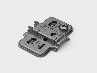 PÁNTALÁTÉT FDS C82 KLIPPES EXCENTERES, 0 mm FACSAVARRAL FEKETE