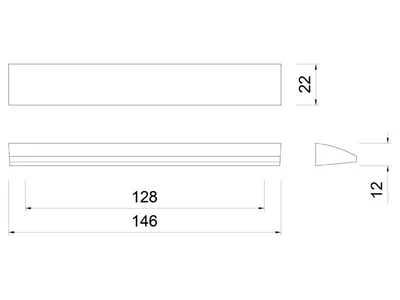BÚTORFOGANTYÚ WMN011.128 128 GALVANIZÁLT NIKKEL
