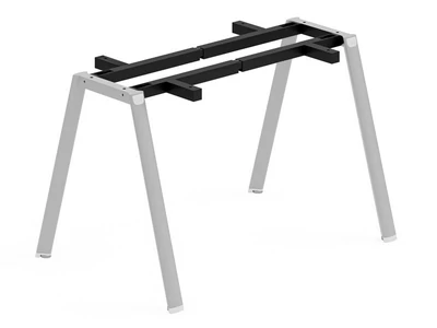 IRODAI ASZTALLÁB HOME BOX ALFA TELESZKÓPOS KÖTŐ 1035-1660mm MATT FEKETE
