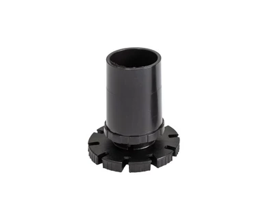 MŰANYAG SZEKRÉNYLÁB 10\04.D060 60mm FEKETE