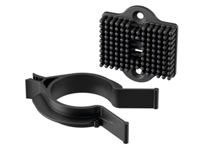 MŰANYAG SZEKRÉNYLÁB JELLY LÁBAZATRÖGZÍTŐ KLIP SZETT FEKETE