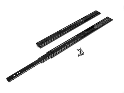 GOLYÓS FIÓKCSÚSZÓ HOME BOX HB45 COMFORT PO+SC 45mm PUSH-OPEN+SOFTCLOSE 550mm TEHERB.:35kg FEKETE