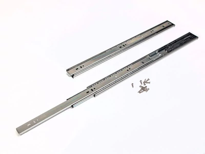 GOLYÓS FIÓKCSÚSZÓ HOME BOX HB45 COMFORT PO+SC 45mm PUSH-OPEN+SOFTCLOSE 400mm TEHERB.:35kg ACÉL