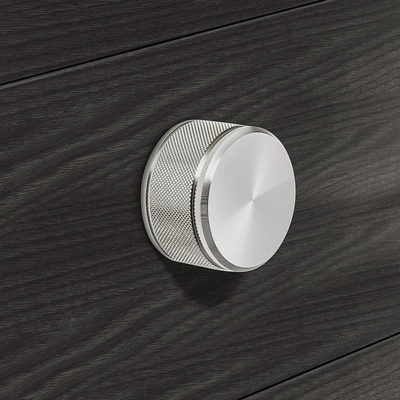 106.70.412 Hafele Déco H2310 Fogantyú Gomb Szálcsiszolt Arany