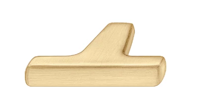 106.70.472 Hafele Déco H2335 Foganyú Gomb Szálcsiszolt Arany