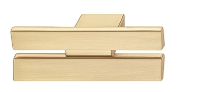 106.70.512 Hafele Déco H2365 Foganyú Gomb Szálcsiszolt Arany