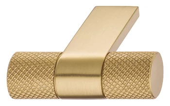 106.71.072 Hafele Déco H2515 Fogantyú Gomb Szálcsiszolt Arany